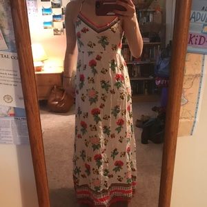 Floral Maxi Tank Dress